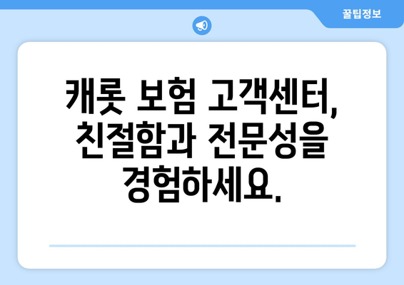 캐롯 자동차 보험 후기| 고객센터 문의 해결 팁 | 보험, 고객센터, 문의, 후기