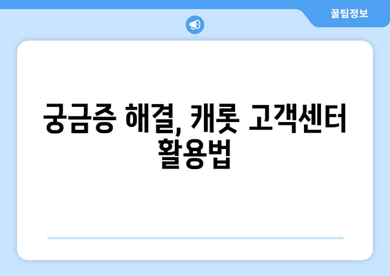 캐롯 자동차보험 후기 & 고객센터 활용 문제 해결 가이드 | 보험료 비교, 가입 후기, 고객 지원, 문제 해결 팁