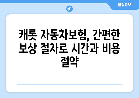 캐롯 자동차보험 24시간 접수, 경차 운전자를 위한 활용 가이드 | 긴급 상황, 빠른 대처, 보상 절차