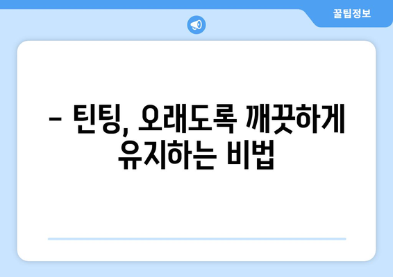 자동차 틴팅 수명 연장하는 꿀팁 | 틴팅 관리, 오래 사용하는 방법, 필름 수명 늘리기