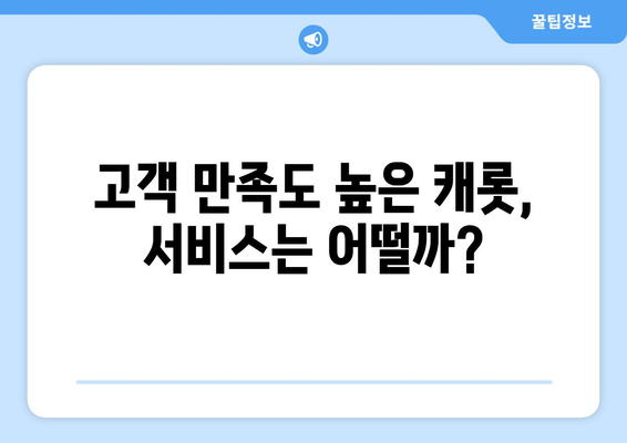 캐롯 자동차보험 후기 분석| 장점과 단점 비교 | 보험료, 서비스, 고객 만족도