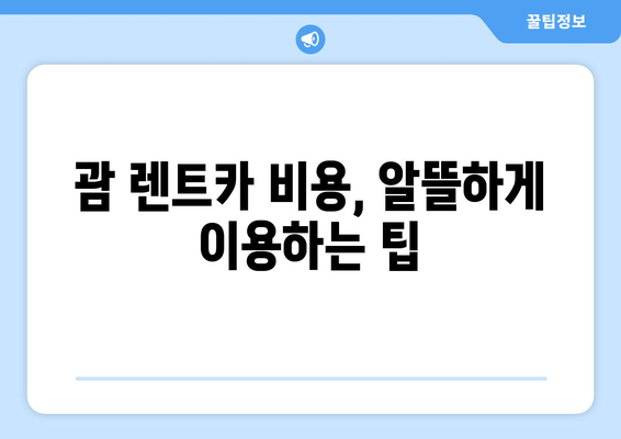 괌 렌트카 비용| 한인 업체 예약부터 머스탱 추천 후기 & 반납까지 | 괌 렌트카 가이드, 렌트카 비용, 머스탱 후기, 한인 업체