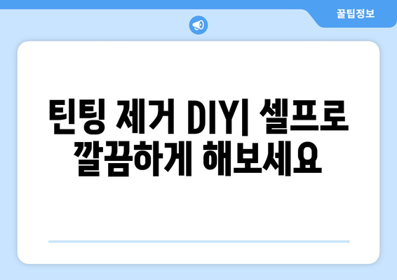 후면 윈도우 틴팅 제거| 시야 개선을 위한 단계별 가이드 | 틴팅 제거, DIY, 윈도우 필름, 후면 유리