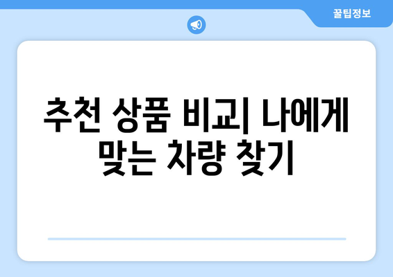 자동차 한 달 렌트 상품 월 렌트 가이드 | 비용, 장점, 추천 상품 비교