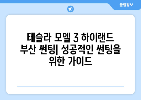 테슬라 모델 3 하이랜드 부산 썬팅| 전문가가 알려주는 성공적인 썬팅 가이드 | 부산 썬팅, 테슬라 썬팅, 하이랜드 썬팅, 자동차 썬팅