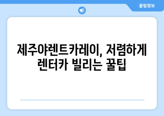 제주야렌트카레이에서 저렴하게 렌터카 빌리기| 요금 비교, 주유팁, 이용 후기 | 제주도 렌터카, 가격 비교, 주유 정보