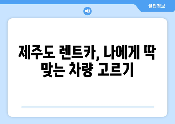 제주도 렌트카 예약 꿀팁 대방출! 확실하게 성공하는 방법 | 제주도 여행, 렌터카 예약, 꿀팁, 가이드